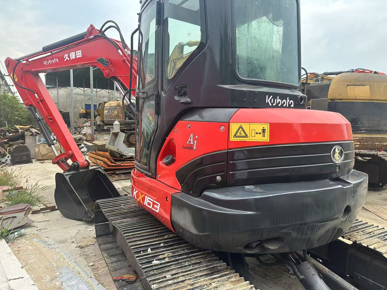 KUBOTA KX163 - Mini bager: slika 2 KUBOTA KX163 - Mini bager: slika 2