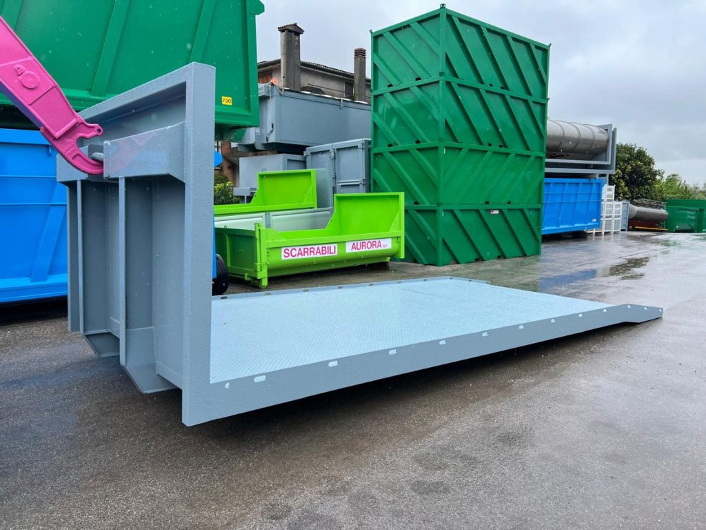CONTAINER A PIANALE SENZA SPONDE CON CODA A ZERO P - Abrol kontejner: slika 1 CONTAINER A PIANALE SENZA SPONDE CON CODA A ZERO P - Abrol kontejner: slika 1