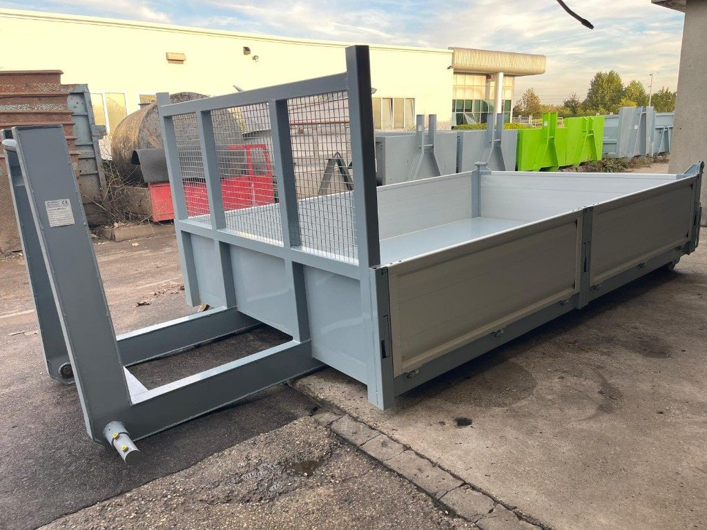 CONTAINER SCARRABILE NUOVO A PIANALE CON SPONDE - Abrol kontejner: slika 1 CONTAINER SCARRABILE NUOVO A PIANALE CON SPONDE - Abrol kontejner: slika 1