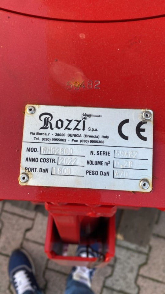 POLIPO MARCA ROZZI A 6 PALE PIU ROTORE ROZZI - Kuka: slika 2 POLIPO MARCA ROZZI A 6 PALE PIU ROTORE ROZZI - Kuka: slika 2