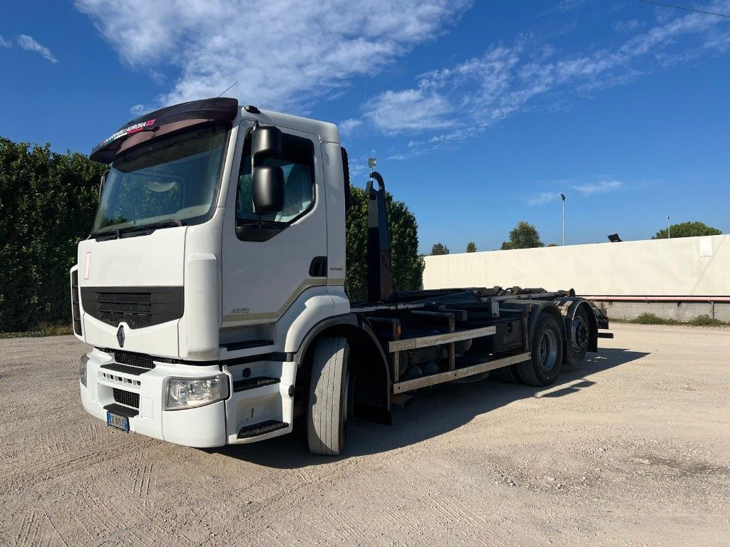 RENAULT PREMIUM 450 SCARRABILE FULL PNEUMATICO - Kamion sa hidrauličnom kukom: slika 2 RENAULT PREMIUM 450 SCARRABILE FULL PNEUMATICO - Kamion sa hidrauličnom kukom: slika 2