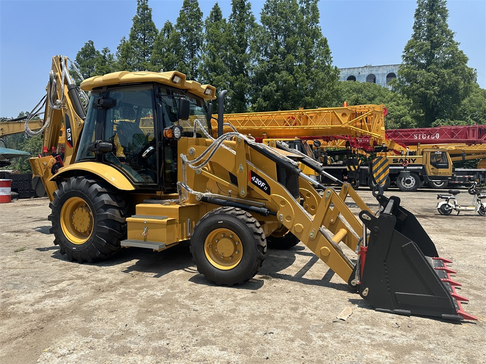 Bager utovarivač CATERPILLAR 420F 420f2 416e 428f 430F Used Backhoe Loader: slika 6