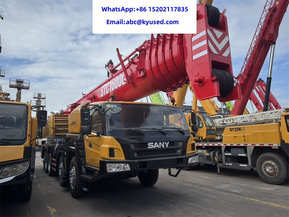 SANY STC1000 STC750 STC500 STC250 STC1300 STC1600 STC800 STC1600 100TON 130T 160T 50T 75T 80TON TRUCK CRANE - Pokretni kran: slika 3 SANY STC1000 STC750 STC500 STC250 STC1300 STC1600 STC800 STC1600 100TON 130T 160T 50T 75T 80TON TRUCK CRANE - Pokretni kran: slika 3