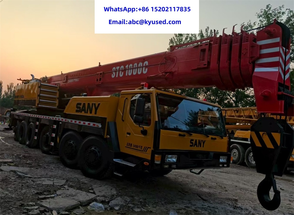 SANY STC1000 STC800 STC750 STC500 STC250 STC350 25TON 35TON 50TON 70TON 75TON 80TON 100TON - Pokretni kran: slika 2 SANY STC1000 STC800 STC750 STC500 STC250 STC350 25TON 35TON 50TON 70TON 75TON 80TON 100TON - Pokretni kran: slika 2