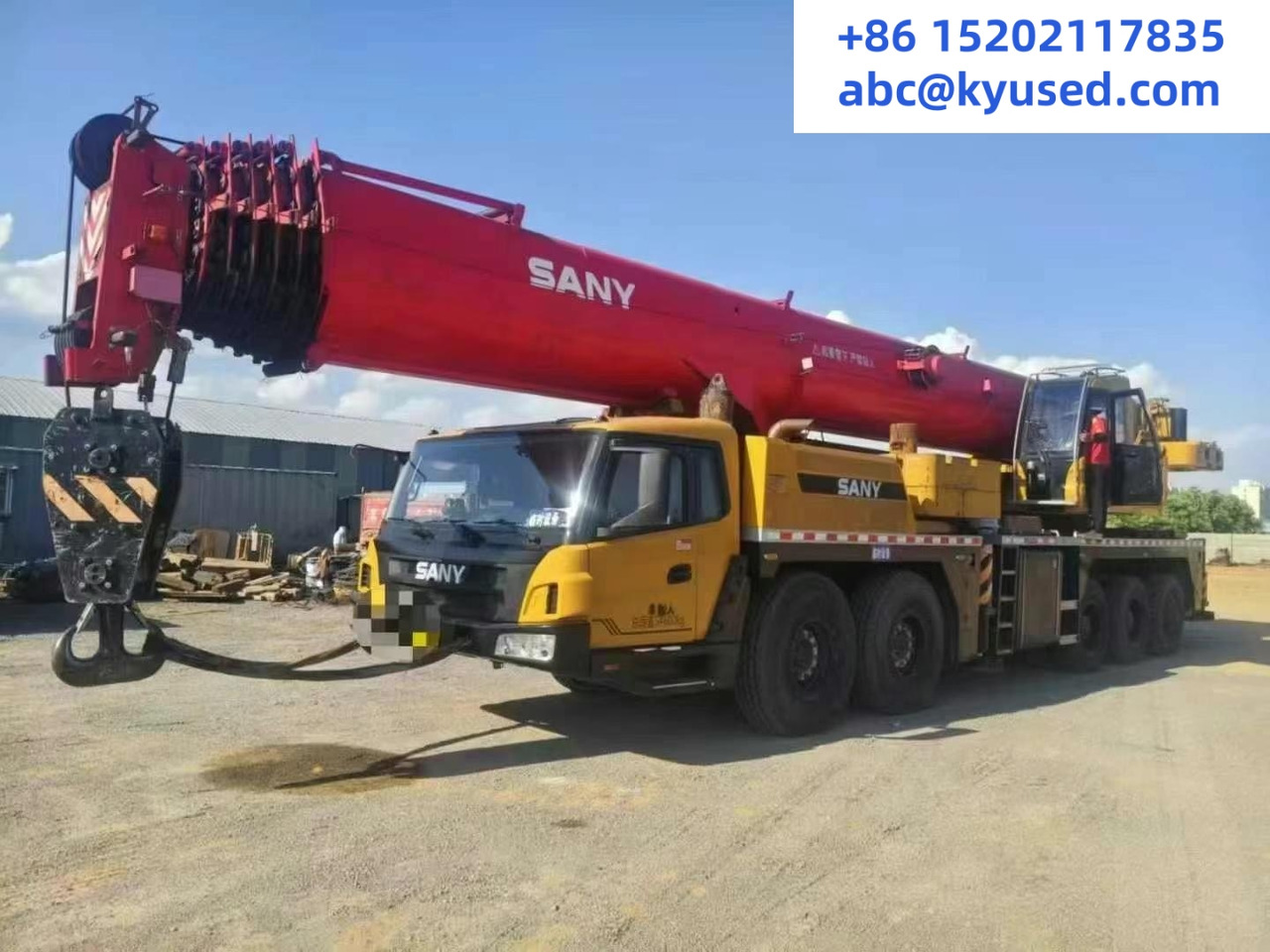 SANY STC1000C7 100ton truck mobile crane - Pokretni kran: slika 1 SANY STC1000C7 100ton truck mobile crane - Pokretni kran: slika 1