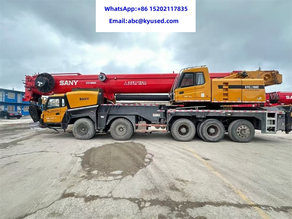 SANY STC1600 STC1300 STC1800 STC1000 100T 130T 160T 180TON CRANE - Pokretni kran: slika 4 SANY STC1600 STC1300 STC1800 STC1000 100T 130T 160T 180TON CRANE - Pokretni kran: slika 4