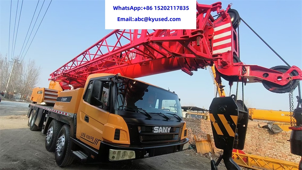 SANY STC250 STC500 STC750 STC800 STC1000 25TON 30TON 50T 75TON 80TON 100TON TRUCK CRANE - Pokretni kran: slika 2 SANY STC250 STC500 STC750 STC800 STC1000 25TON 30TON 50T 75TON 80TON 100TON TRUCK CRANE - Pokretni kran: slika 2