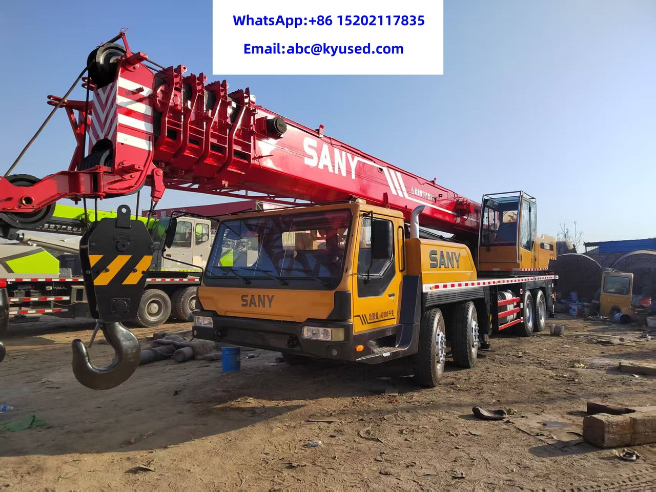 SANY STC500 STC750 STC800 STC250 25T 50T 75T 80TON CRANE - Pokretni kran: slika 2 SANY STC500 STC750 STC800 STC250 25T 50T 75T 80TON CRANE - Pokretni kran: slika 2