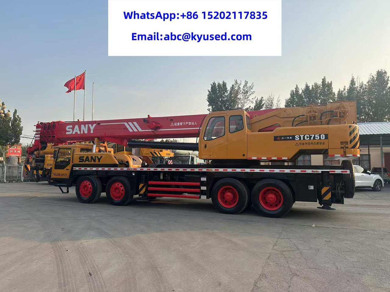 SANY STC750 - Pokretni kran: slika 5 SANY STC750 - Pokretni kran: slika 5