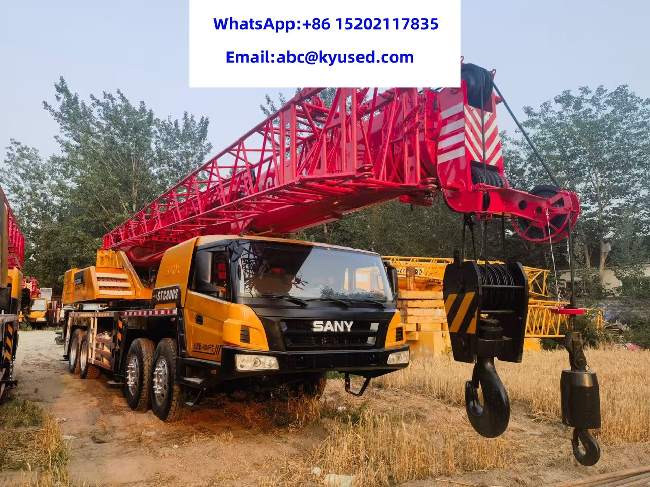 SANY STC800 STC750S STC500S STC1000 STC1600 STC1800 80 TON TRUCK CRANE - Pokretni kran: slika 2 SANY STC800 STC750S STC500S STC1000 STC1600 STC1800 80 TON TRUCK CRANE - Pokretni kran: slika 2