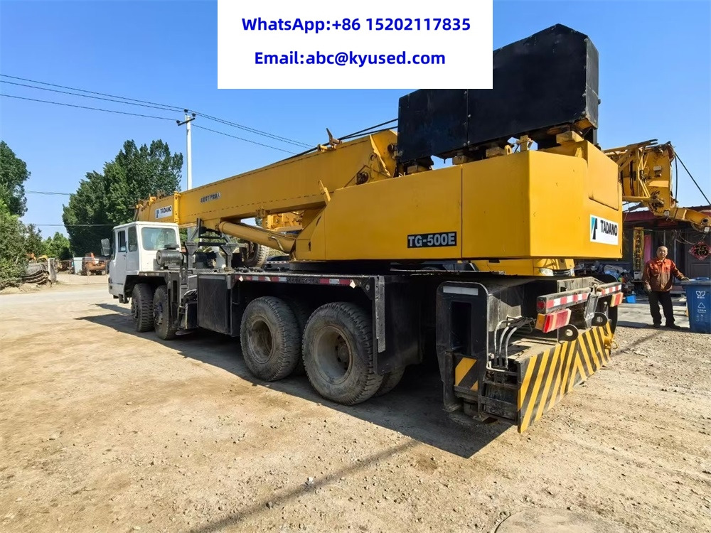 TADANO TG500E TG700E GT500E TG1000 50TON 70TON 100TON - Pokretni kran: slika 4 TADANO TG500E TG700E GT500E TG1000 50TON 70TON 100TON - Pokretni kran: slika 4