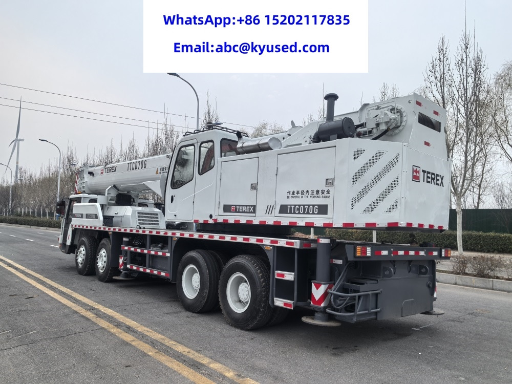 TEREX TTC070G QY70K XCT70 QY70KC ZTC700V TG700E NK700E 70ton - Pokretni kran: slika 3 TEREX TTC070G QY70K XCT70 QY70KC ZTC700V TG700E NK700E 70ton - Pokretni kran: slika 3
