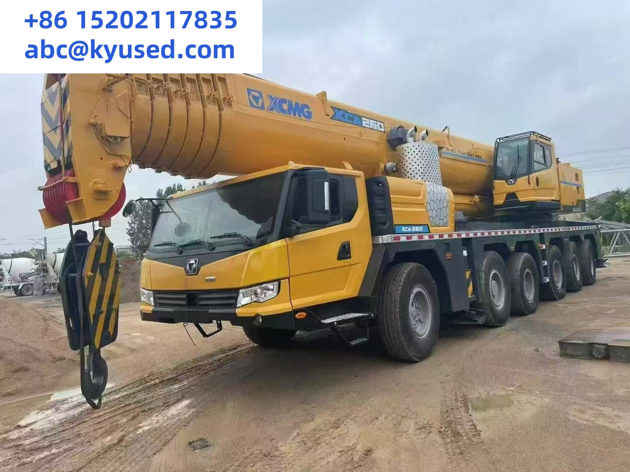 XCMG XCA300 XCA260 300ton 260ton 250ton 220ton 200ton 180ton used crane - Autokran za sve terene: slika 1 XCMG XCA300 XCA260 300ton 260ton 250ton 220ton 200ton 180ton used crane - Autokran za sve terene: slika 1