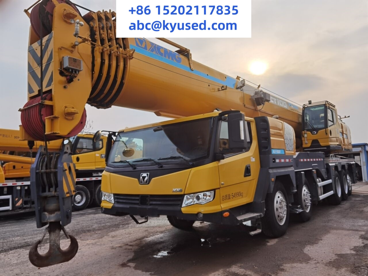 XCMG XCT100 100T crane - Pokretni kran: slika 1 XCMG XCT100 100T crane - Pokretni kran: slika 1