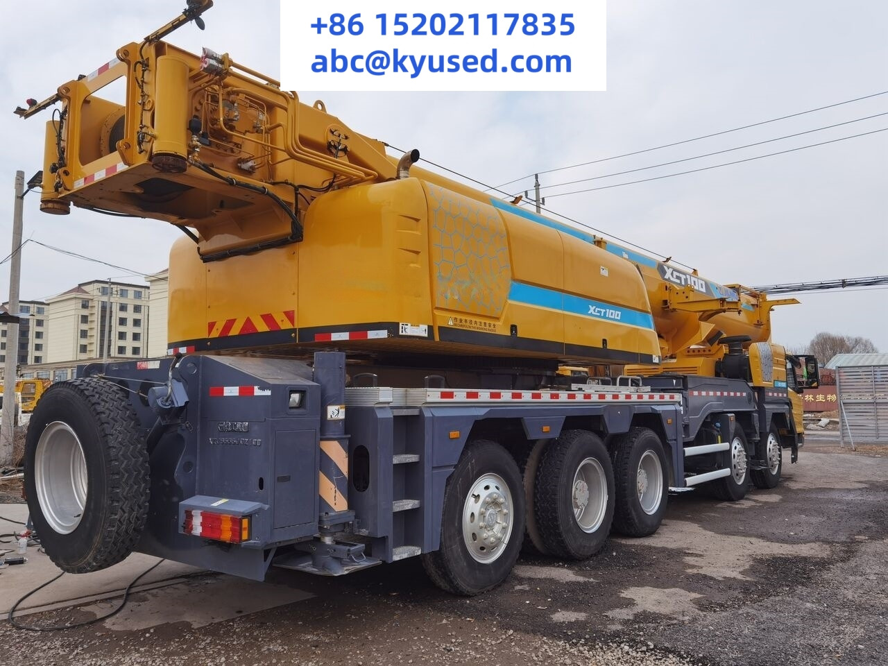 XCMG XCT100 100T crane - Pokretni kran: slika 5 XCMG XCT100 100T crane - Pokretni kran: slika 5