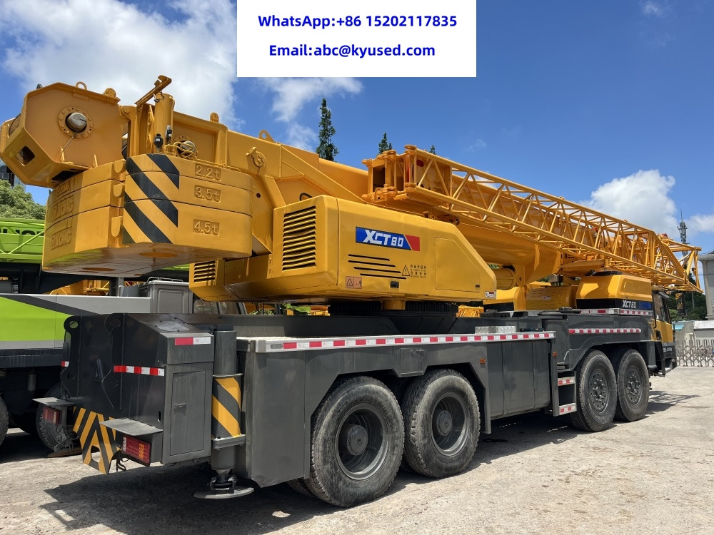 XCMG XCT80 XCT80L5 QY80K XCT85 XCT90 80TONS 85TON 90TON CRANE - Pokretni kran: slika 4 XCMG XCT80 XCT80L5 QY80K XCT85 XCT90 80TONS 85TON 90TON CRANE - Pokretni kran: slika 4