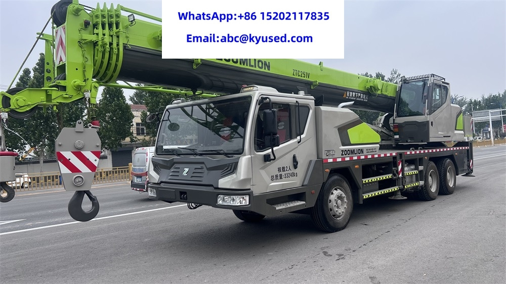 ZOOMLION ZTC251V QY25V 25TON 30TON 35TON 40TON 50TON 55TON 70TON 80TON 100T - Pokretni kran: slika 1 ZOOMLION ZTC251V QY25V 25TON 30TON 35TON 40TON 50TON 55TON 70TON 80TON 100T - Pokretni kran: slika 1