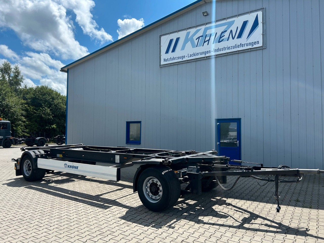 Krone AZW 18 eL3B7 Box Carrier BDF - Prikolica za prevoz kontejnera/ Prikolica sa promenjivim sandukom: slika 1 Krone AZW 18 eL3B7 Box Carrier BDF - Prikolica za prevoz kontejnera/ Prikolica sa promenjivim sandukom: slika 1