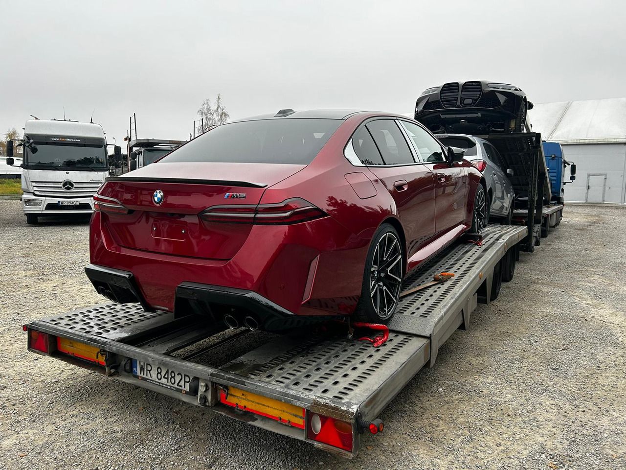 Kamion za prevoz automobila za prevoz teških mašina MAN TGL: slika 9