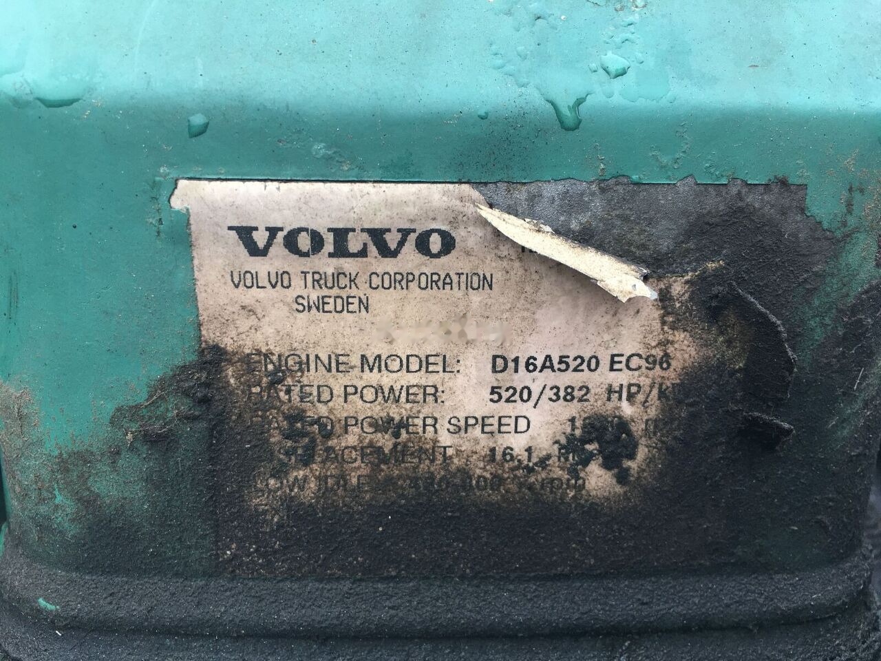 Volvo D16A520 truck - Motor za Kamion: slika 3 Volvo D16A520 truck - Motor za Kamion: slika 3