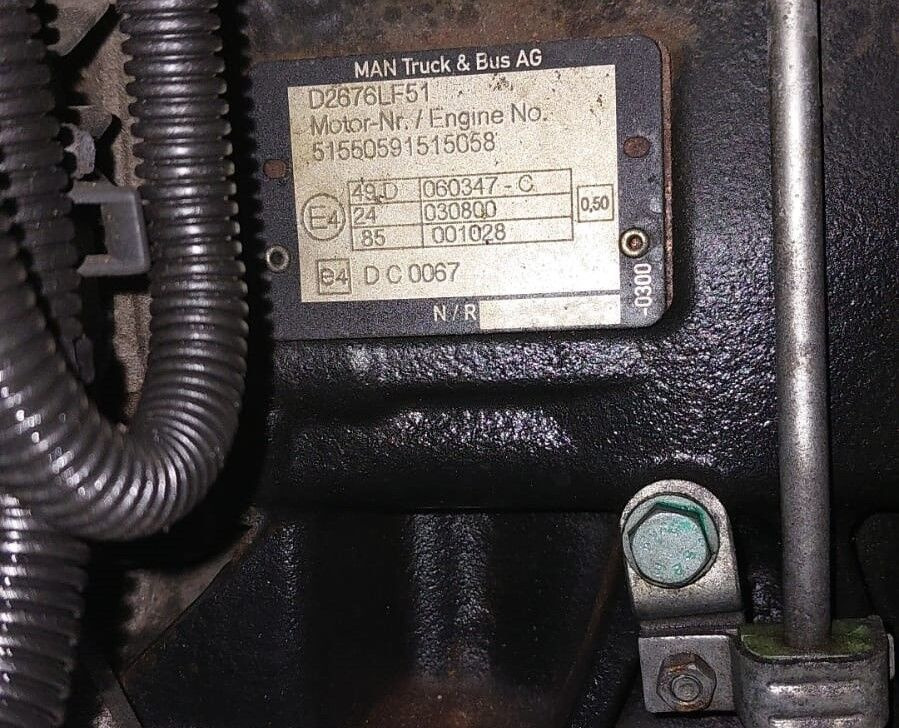 MAN D2676 LF51 MAN TGA, TGS, TGX - Motor za Kamion: slika 2 MAN D2676 LF51 MAN TGA, TGS, TGX - Motor za Kamion: slika 2
