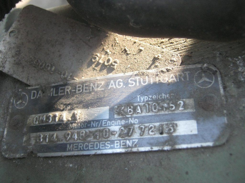 Mercedes-Benz 508 OM314 4.0D - Motor za Kamion: slika 2 Mercedes-Benz 508 OM314 4.0D - Motor za Kamion: slika 2