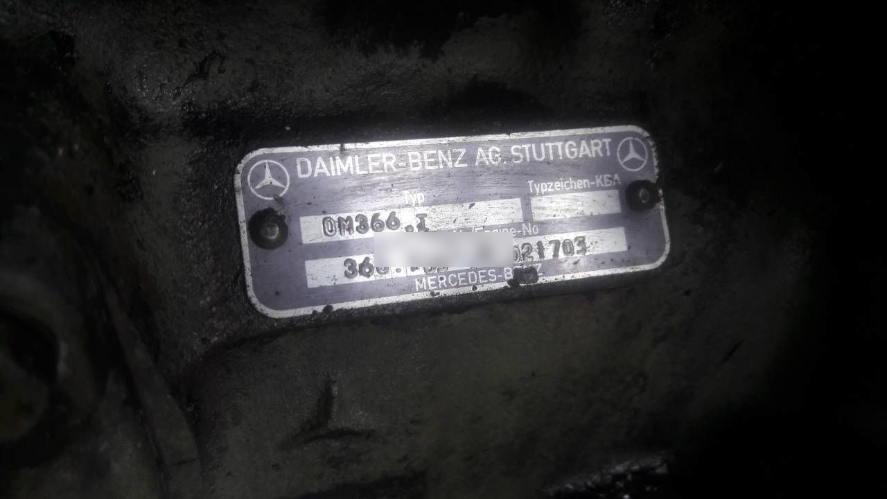 Mercedes-Benz OM366   Mercedes-Benz - Motor za Kamion: slika 5 Mercedes-Benz OM366   Mercedes-Benz - Motor za Kamion: slika 5