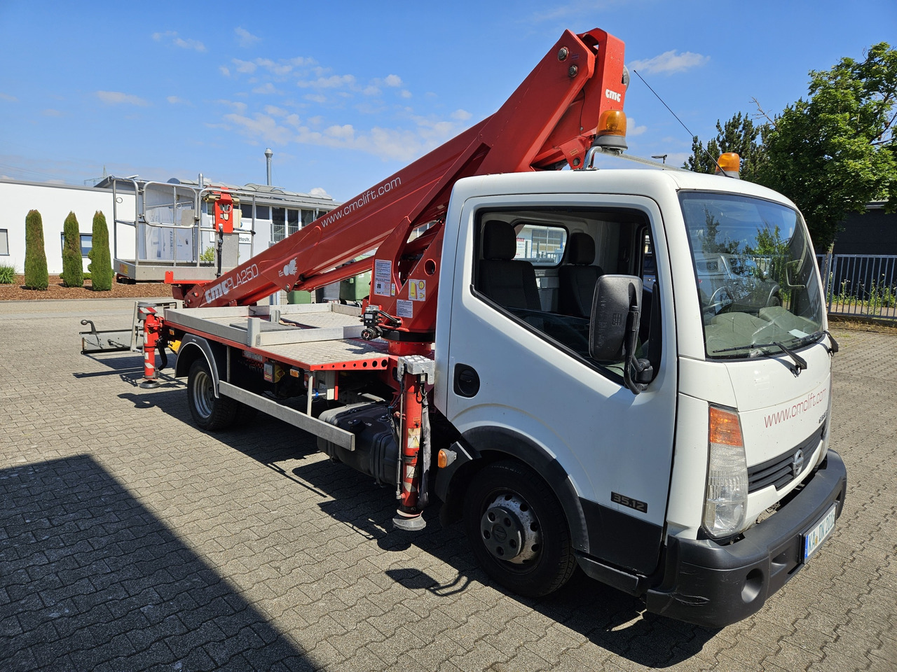 Nissan Cabstar CMC PLA 250 - 25m TOP nur 420 Stunden! - Vazdušna platforma montirana na kamion: slika 5 Nissan Cabstar CMC PLA 250 - 25m TOP nur 420 Stunden! - Vazdušna platforma montirana na kamion: slika 5