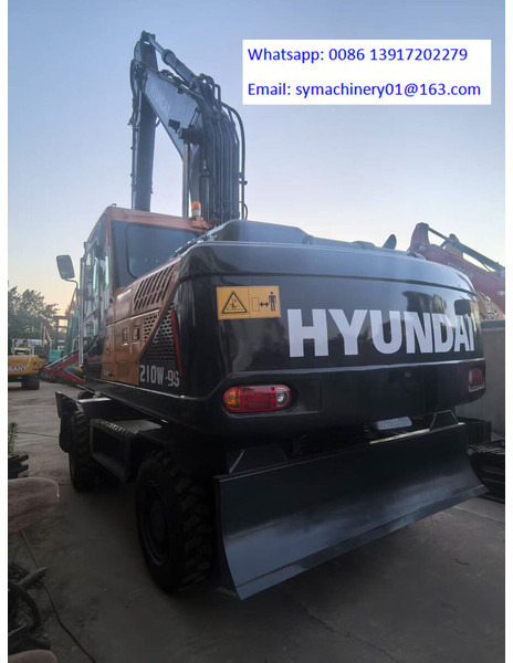 Hyundai R210W-9S - Bager točkaš: slika 1 Hyundai R210W-9S - Bager točkaš: slika 1
