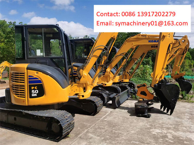 Komatsu PC50 - Mini bager: slika 5 Komatsu PC50 - Mini bager: slika 5