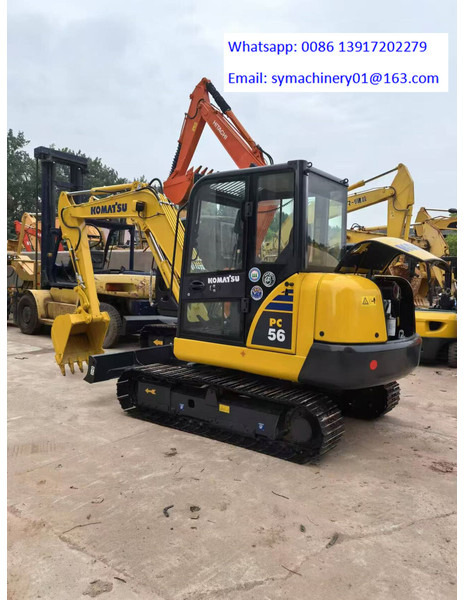 Komatsu PC56 - Mini bager: slika 1 Komatsu PC56 - Mini bager: slika 1