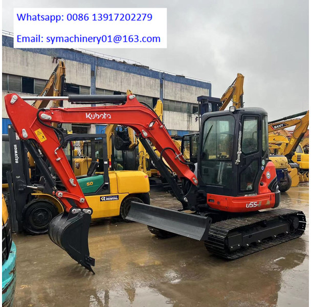 Kubota U55-5 - Mini bager: slika 1 Kubota U55-5 - Mini bager: slika 1
