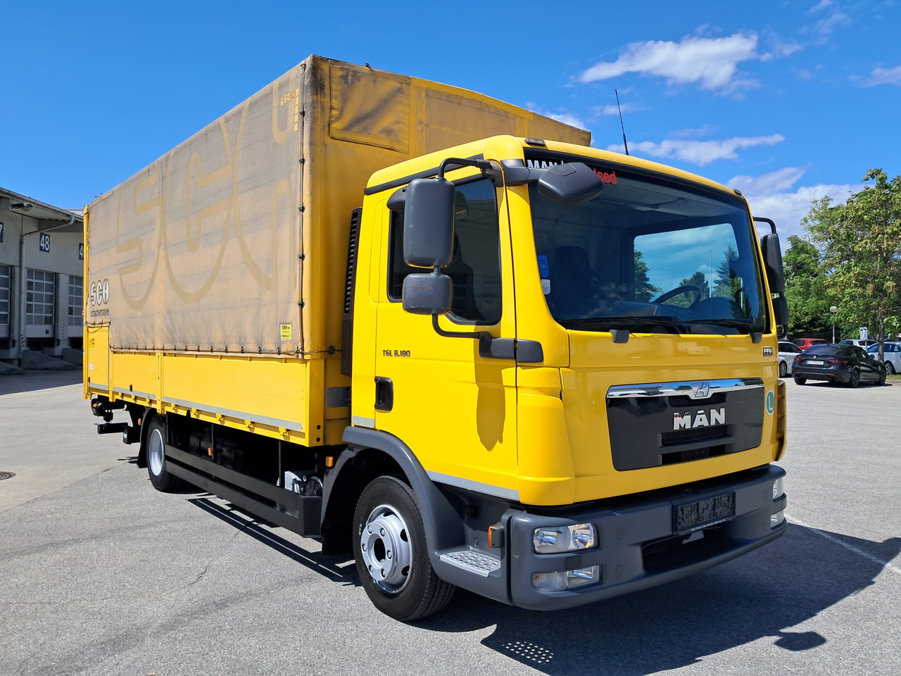 MAN MAN TGL 8.180 Pritsche + LBW | Klima | Tempomat | Schaltgetriebe - Kamion sa tovarnim sandukom: slika 2 MAN MAN TGL 8.180 Pritsche + LBW | Klima | Tempomat | Schaltgetriebe - Kamion sa tovarnim sandukom: slika 2