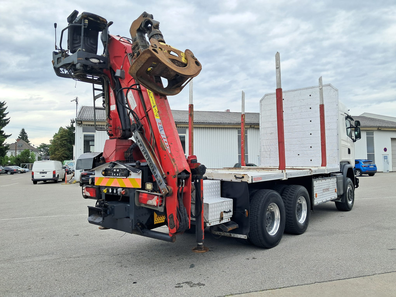SCANIA G 490 6x6 Blatt-Blatt | Klima | Schaltgetriebe | Euro 6 | Penz-Kran 12Z | - Šticar, Kamion sa dizalicom: slika 5 SCANIA G 490 6x6 Blatt-Blatt | Klima | Schaltgetriebe | Euro 6 | Penz-Kran 12Z | - Šticar, Kamion sa dizalicom: slika 5