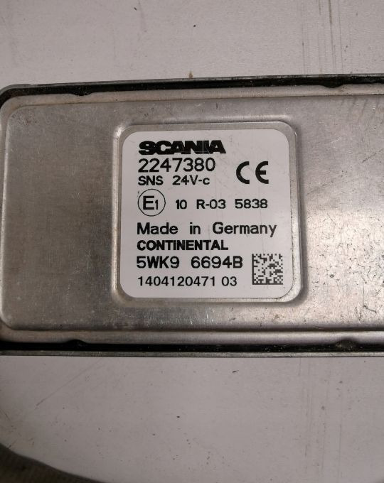 CZUJNIK NOX SCANIA 2247380 - Senzor: slika 1 CZUJNIK NOX SCANIA 2247380 - Senzor: slika 1