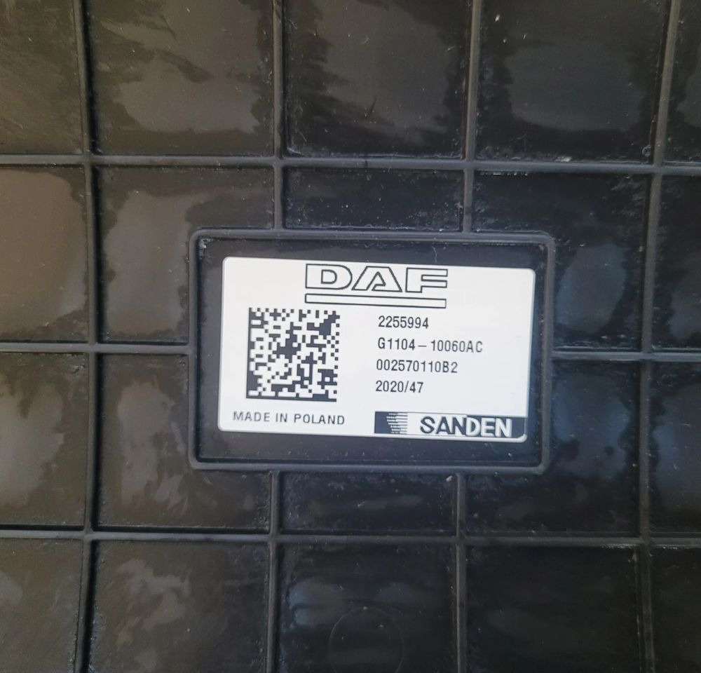 NAGRZEWNICA DAF XF 106 FL 2255994 CHWALIM116 - Grejanje/ Ventilacija za Kamion: slika 4 NAGRZEWNICA DAF XF 106 FL 2255994 CHWALIM116 - Grejanje/ Ventilacija za Kamion: slika 4
