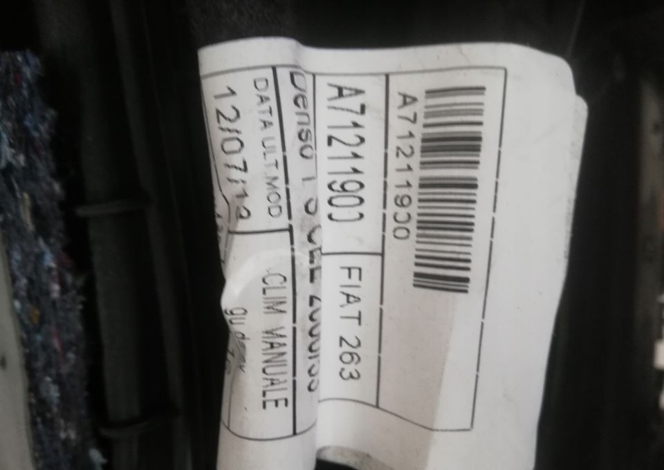 NAGRZEWNICA FIAT DOBLO, COMBO 5Z3200000 - Grejanje/ Ventilacija za Kamion: slika 2 NAGRZEWNICA FIAT DOBLO, COMBO 5Z3200000 - Grejanje/ Ventilacija za Kamion: slika 2