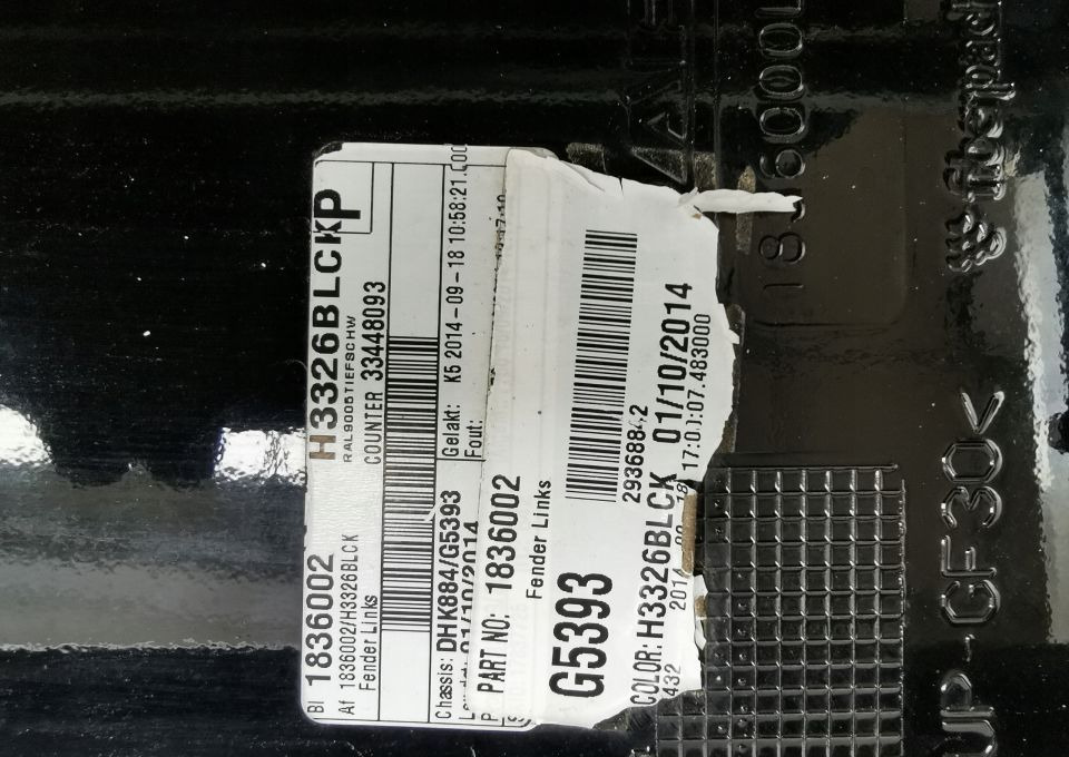 OWIEWKA SPOJLER ZAKABINOWY DAF XF 106 LH ORGINAŁ - Aerodinamika/ Spojler za Kamion: slika 3 OWIEWKA SPOJLER ZAKABINOWY DAF XF 106 LH ORGINAŁ - Aerodinamika/ Spojler za Kamion: slika 3