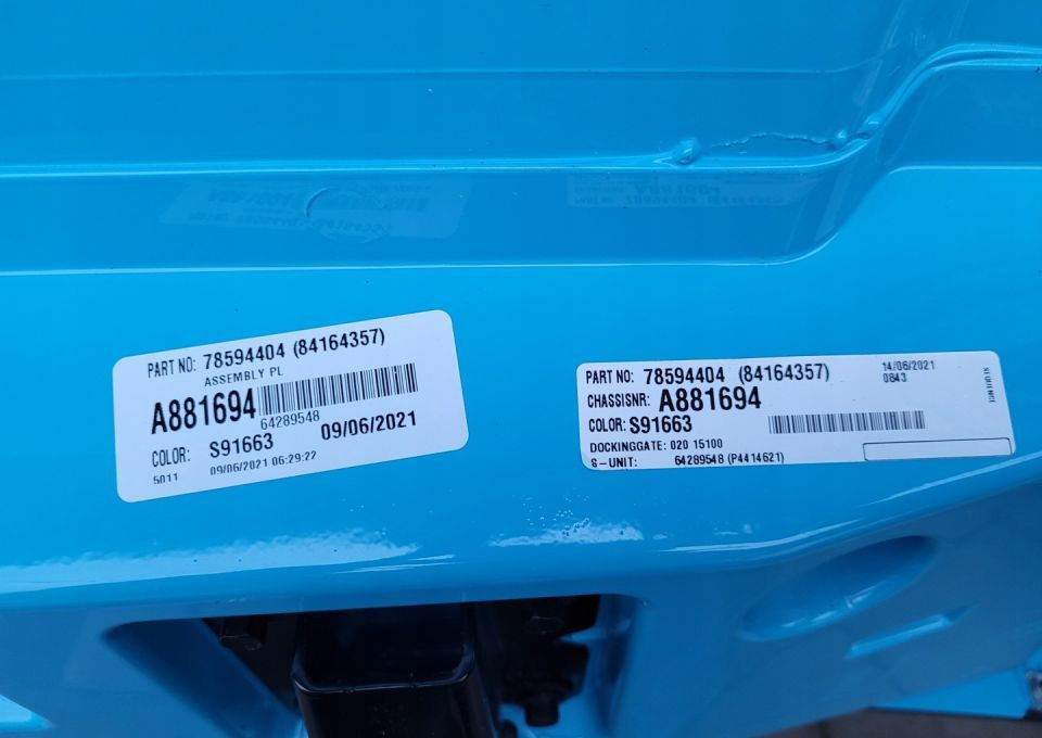 Aerodinamika/ Spojler za Kamion novi SPOJLER DACHOWY VOLVO FH4 FH5 78594404: slika 7