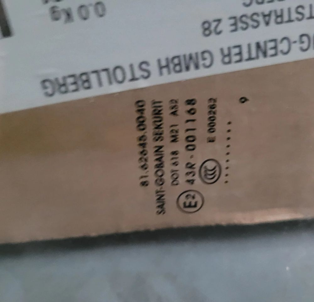 SZYBA MAN TGX RH 81.62645.0040 - Staklo i delovi za Kamion: slika 2 SZYBA MAN TGX RH 81.62645.0040 - Staklo i delovi za Kamion: slika 2