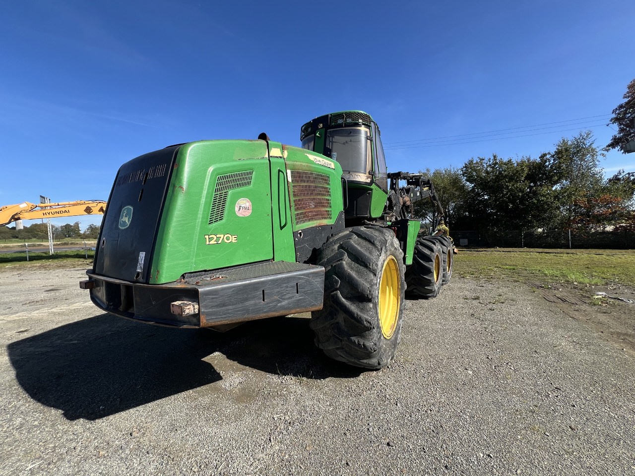 JOHN DEERE 1270E - Kombajn za šumarstvo: slika 3 JOHN DEERE 1270E - Kombajn za šumarstvo: slika 3