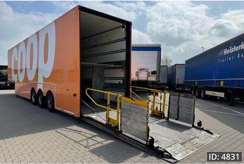 BURGERS Double-Deck / Steering axle / Tail lift / Racing / 5 pieces - Poluprikolica sa zatvorenim sandukom: slika 3 BURGERS Double-Deck / Steering axle / Tail lift / Racing / 5 pieces - Poluprikolica sa zatvorenim sandukom: slika 3