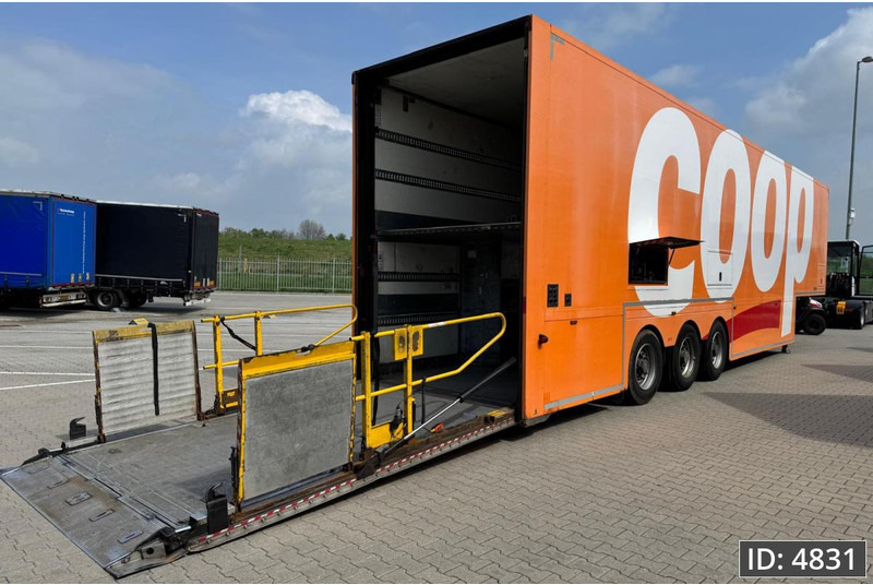 BURGERS Double-Deck / Steering axle / Tail lift / Racing / 5 pieces - Poluprikolica sa zatvorenim sandukom: slika 4 BURGERS Double-Deck / Steering axle / Tail lift / Racing / 5 pieces - Poluprikolica sa zatvorenim sandukom: slika 4