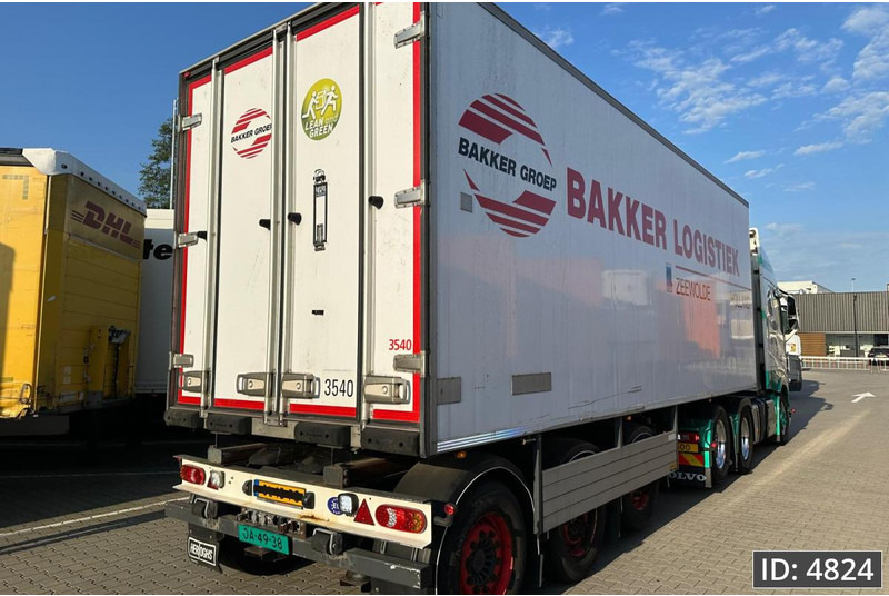 DRACO TSN 339 / 3 Axle LZV / Lift axle / Chereau box / Doorlader - Poluprikolica hladnjače: slika 3 DRACO TSN 339 / 3 Axle LZV / Lift axle / Chereau box / Doorlader - Poluprikolica hladnjače: slika 3