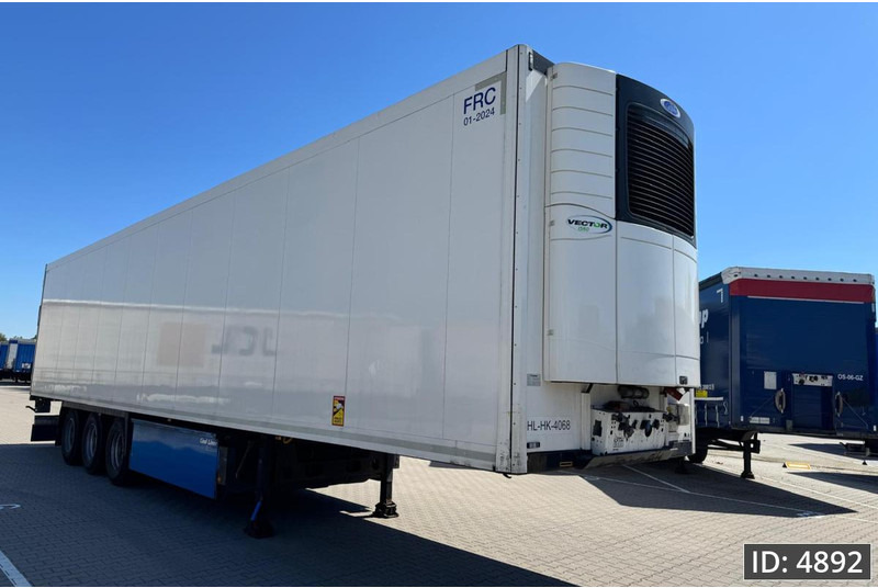 Krone SD / Carrier Vector 1550 / Palletbox / BPW Drum - Poluprikolica hladnjače: slika 4 Krone SD / Carrier Vector 1550 / Palletbox / BPW Drum - Poluprikolica hladnjače: slika 4