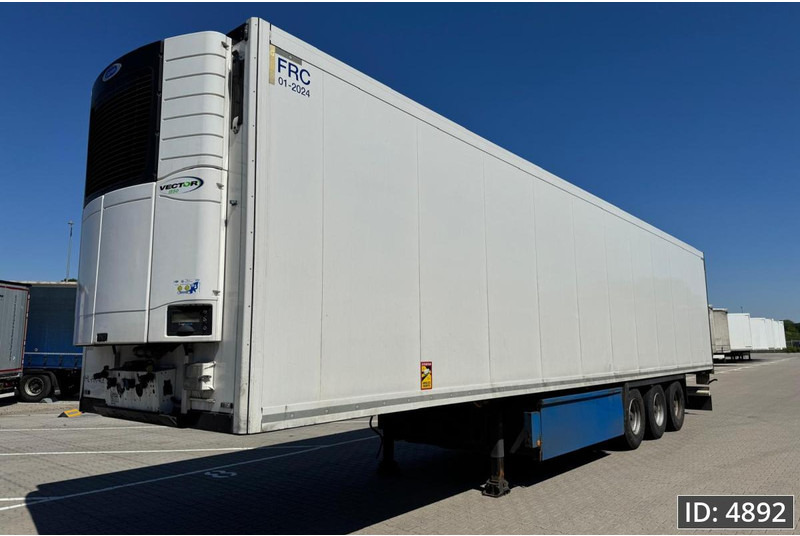 Krone SD / Carrier Vector 1550 / Palletbox / BPW Drum - Poluprikolica hladnjače: slika 1 Krone SD / Carrier Vector 1550 / Palletbox / BPW Drum - Poluprikolica hladnjače: slika 1