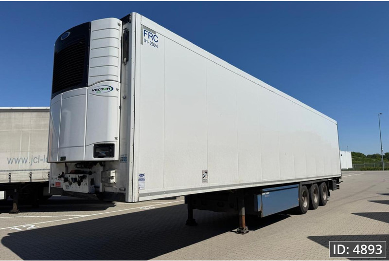 Krone SD / Carrier Vector 1550 / Palletbox / BPW Drum - Poluprikolica hladnjače: slika 1 Krone SD / Carrier Vector 1550 / Palletbox / BPW Drum - Poluprikolica hladnjače: slika 1
