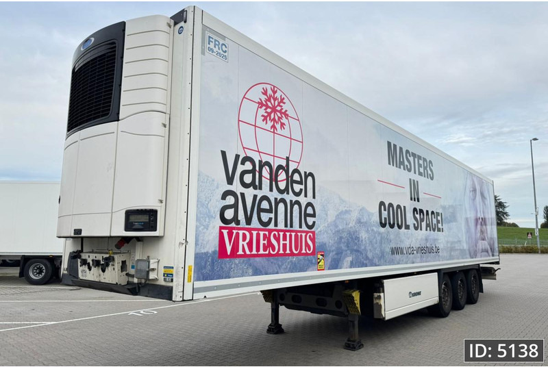 Krone SD / Disk brakes / Palletbox / Vector 1550 - Poluprikolica hladnjače: slika 1 Krone SD / Disk brakes / Palletbox / Vector 1550 - Poluprikolica hladnjače: slika 1