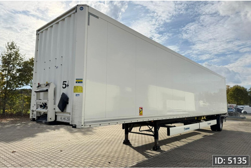 Krone SEK / Steering axle / More available - Poluprikolica sa zatvorenim sandukom: slika 1 Krone SEK / Steering axle / More available - Poluprikolica sa zatvorenim sandukom: slika 1