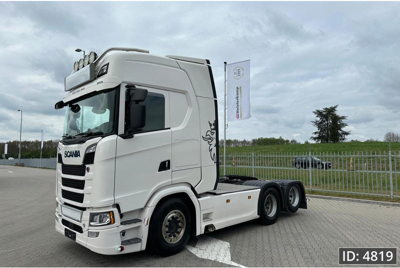 Scania S650 Topline, Euro 6, 6x2 / Retarder / Standklima / PTO / Leather / Sliding 5th wheel, Intarder - Tegljač: slika 1 Scania S650 Topline, Euro 6, 6x2 / Retarder / Standklima / PTO / Leather / Sliding 5th wheel, Intarder - Tegljač: slika 1